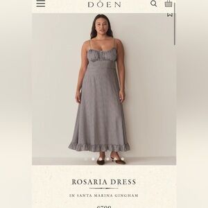Doen Rosaria Dress NWT